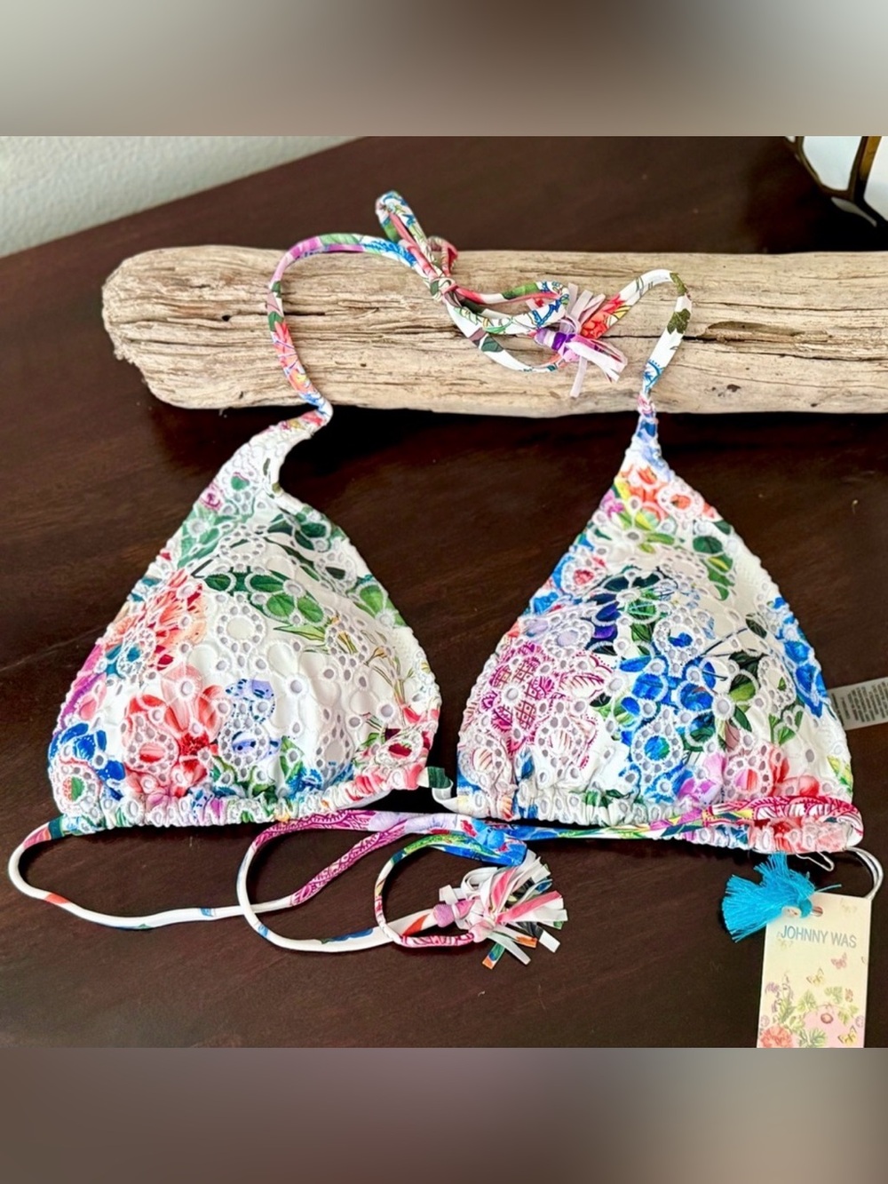 NEW WITH TAGS Johnny Was XXL Bikini Top